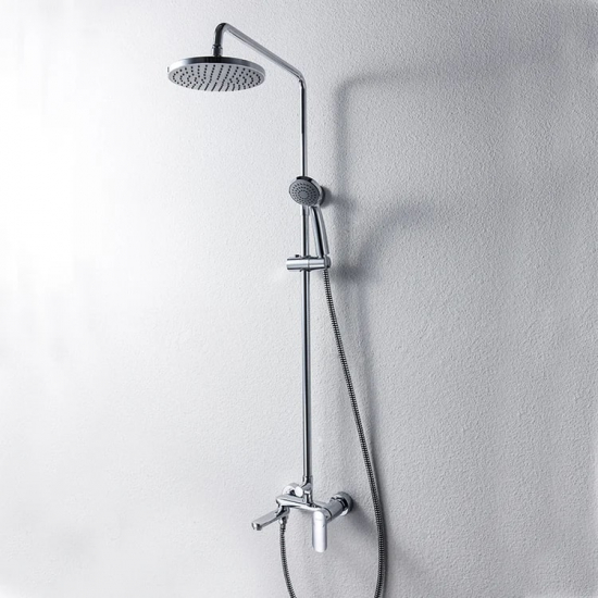 Душевая стойка BRAVAT Opal F6125183CP-A2-RUS