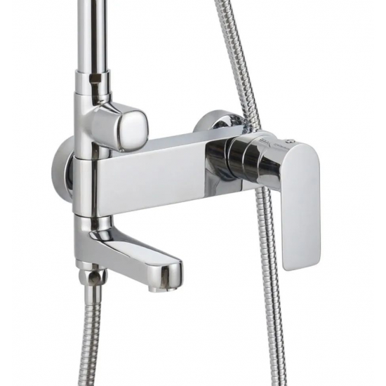 Душевая стойка BRAVAT Real F6333367CP-A-RUS