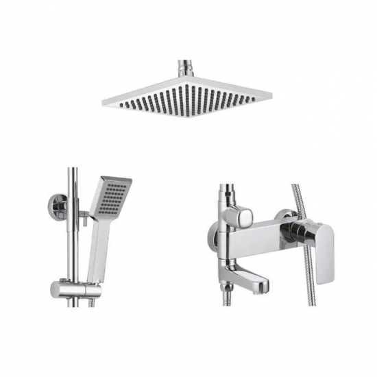 Душевая стойка BRAVAT Real F6333367CP-A-RUS