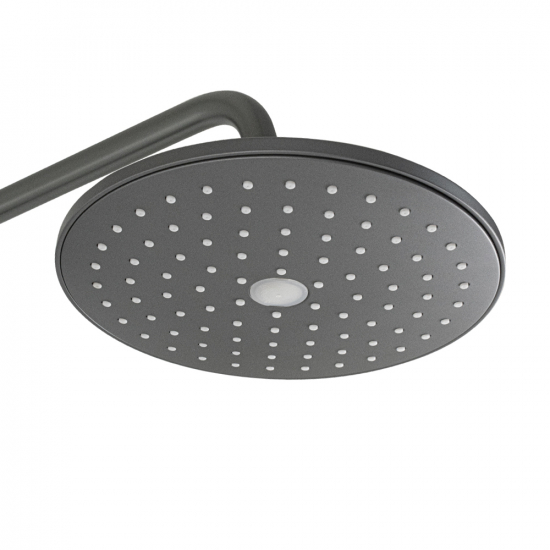 Душевая стойка BRIMIX 80705 алюминий графит