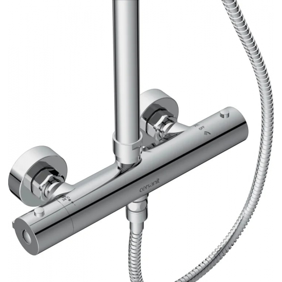 Душевая стойка CERSANIT Brasko A63066 с термостатом