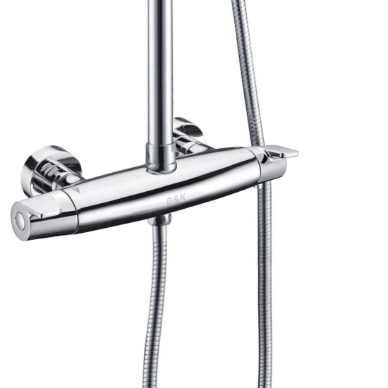 Душевая стойка D&K Bayern Potsdam DA2143701B14 с термостатом