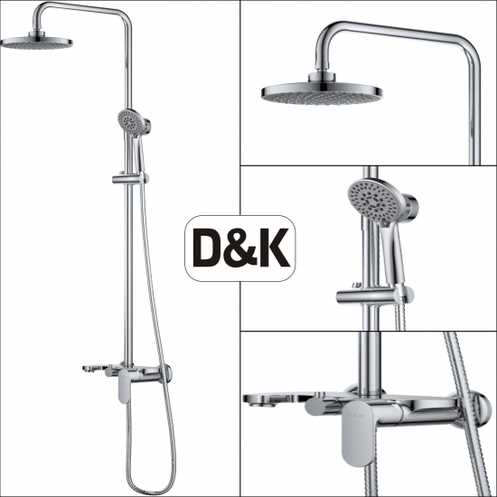 Душевая стойка D&K Bayern Purer DA1253701B06