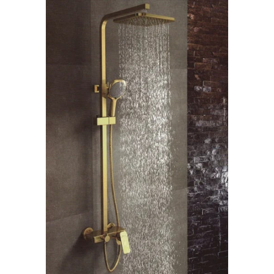 Душевая стойка D&K Berlin Tourto DA1433703A01 золото