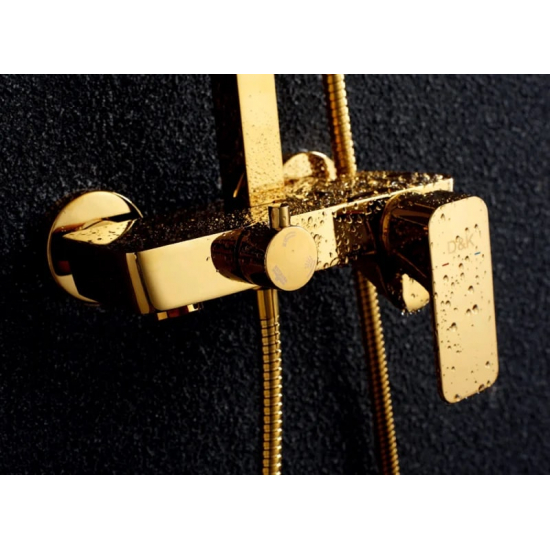 Душевая стойка D&K Berlin Tourto DA1433703A01 золото