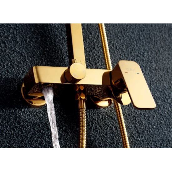 Душевая стойка D&K Berlin Tourto DA1433703A01 золото