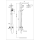 Душевая стойка D&K Hessen Lorsch DA1414701B09