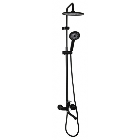 Душевая стойка FABIA 9678 черная