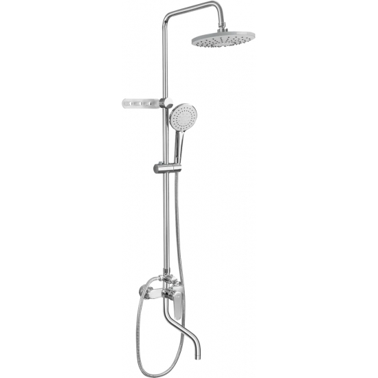 Душевая стойка FRAP F24001 с крючками