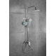 Душевая стойка FRAP F24001 с крючками