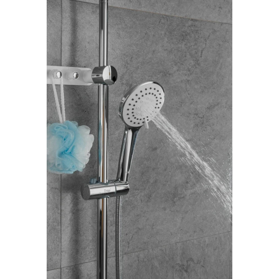 Душевая стойка FRAP F24001 с крючками