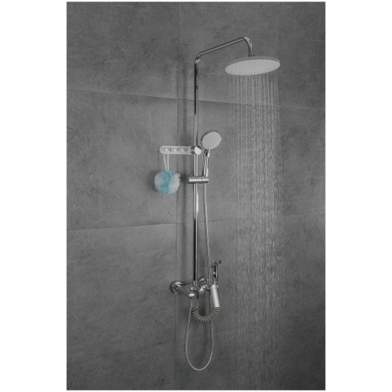 Душевая стойка FRAP F24004 с гигиеническим душем