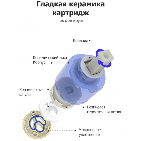 Душевая стойка FRAP F2410 бронза