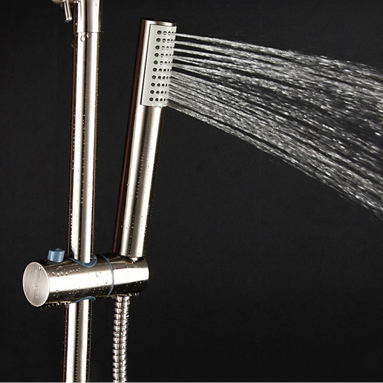 Душевая стойка FRAP F2411 сатин