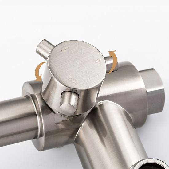 Душевая стойка FRAP F2411 сатин