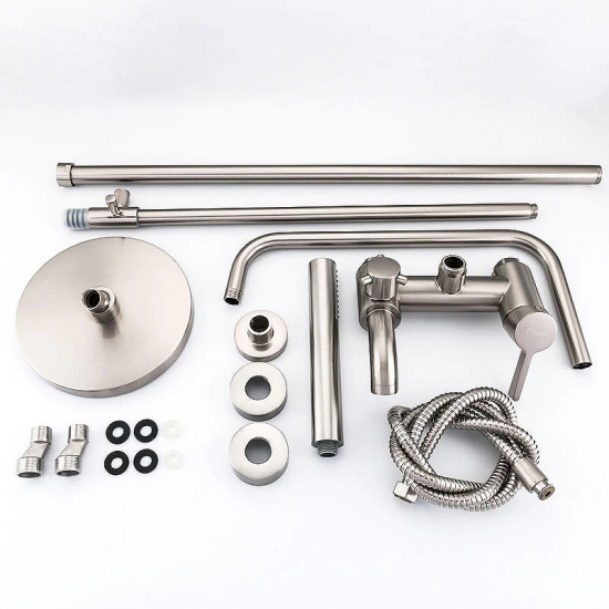 Душевая стойка FRAP F2411 сатин