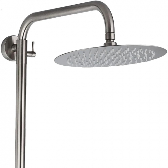 Душевая стойка FRAP F24801 нержавеющая сталь