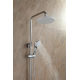 Душевая стойка FRAP H31 F2431 хром, белая