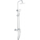 Душевая стойка FRAP H31 F2431 хром, белая