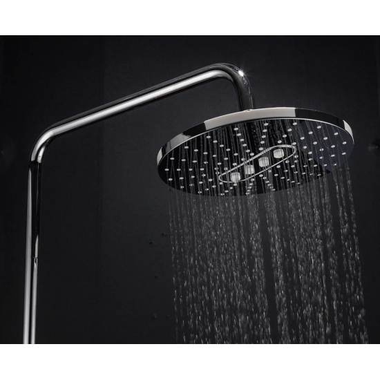 Душевая стойка FRAP H49 F2449 хром, белая