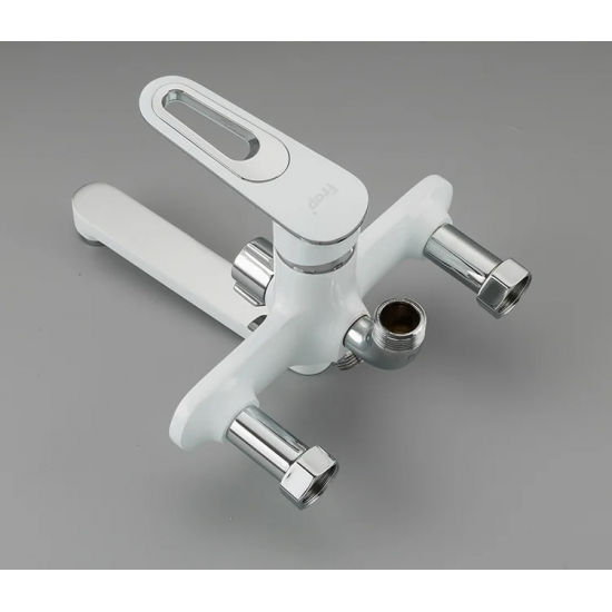 Душевая стойка FRAP H49 F2449 хром, белая