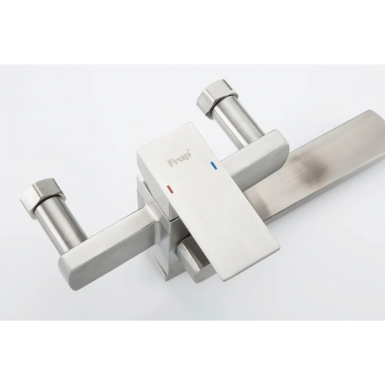 Душевая стойка FRAP H802 F24802 нержавеющая сталь