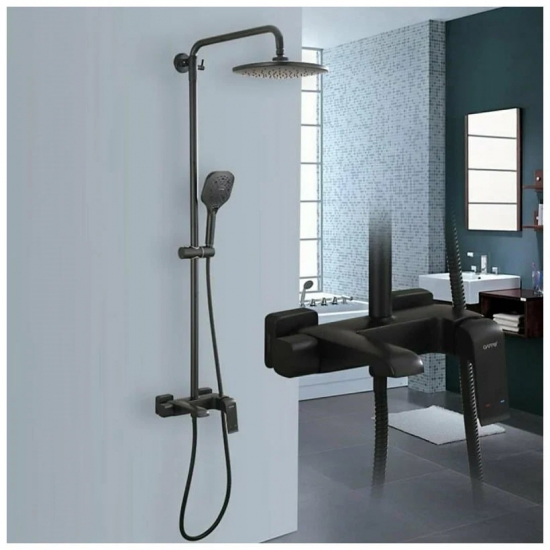 Душевая стойка GAPPO G 50 G2450 чёрный