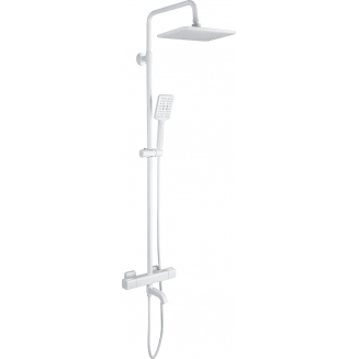 Душевая стойка GAPPO G 91-8 G2491-8 с термостатом белая