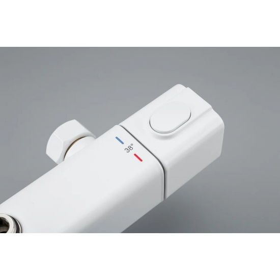 Душевая стойка GAPPO G 91-8 G2491-8 с термостатом белая