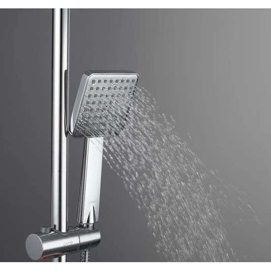 Душевая стойка GAPPO G 91 G2491 с термостатом