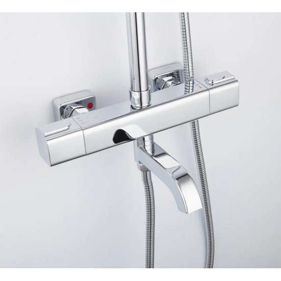 Душевая стойка GAPPO G 91 G2491 с термостатом