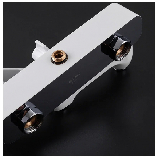 Душевая стойка GAPPO G02-8 G2402-8 хром, белый