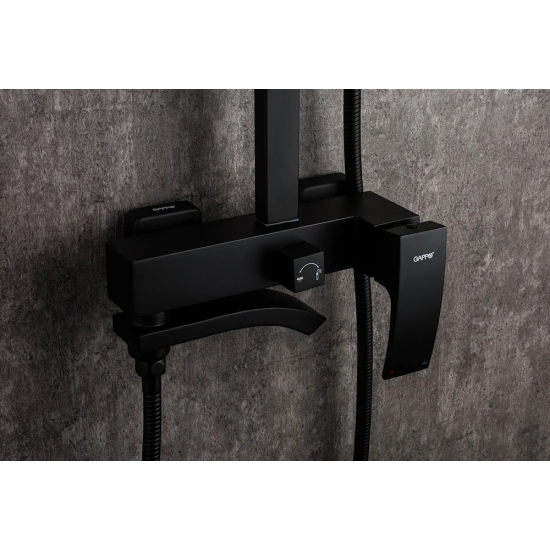 Душевая стойка GAPPO G07-6 G2407-6 чёрный