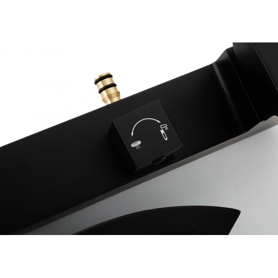 Душевая стойка GAPPO G07-6 G2407-6 чёрный