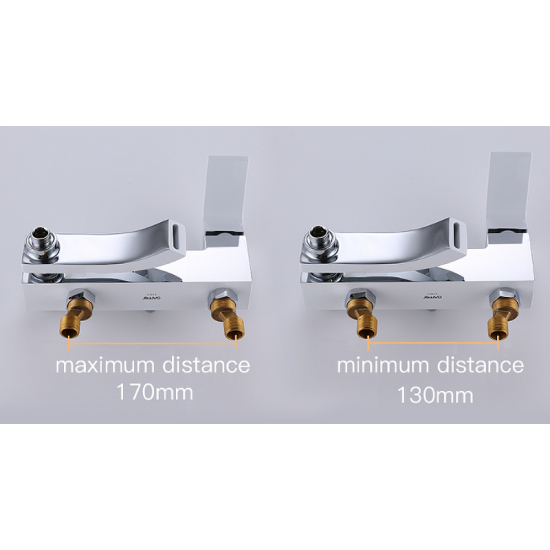 Душевая стойка GAPPO G07-8 G2407-8 хром, белый