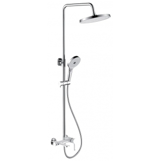 Душевая стойка GAPPO G2403-8 хром, белый