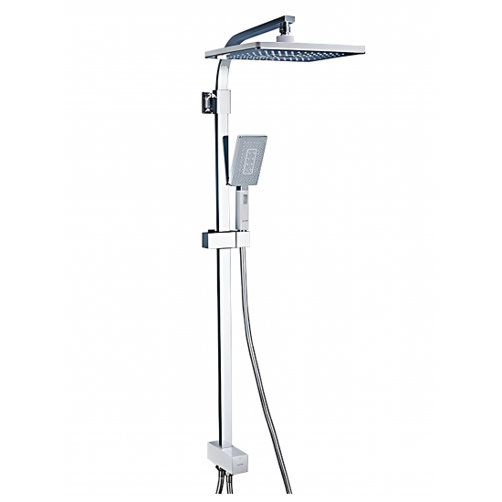 Душевая стойка GAPPO G2408-8 хром, белый