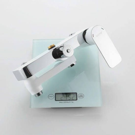 Душевая стойка GAPPO G48 G2448 хром, белый