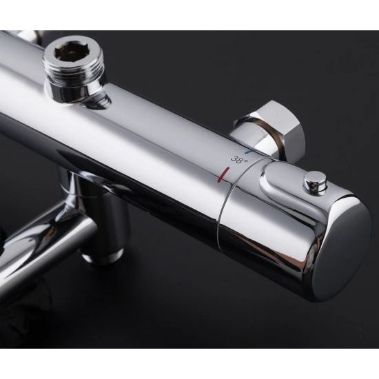 Душевая стойка GAPPO G90 G2490 с термостатом