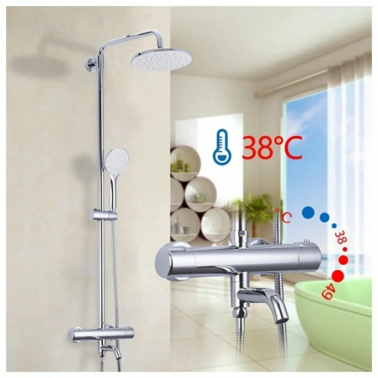 Душевая стойка GAPPO G90 G2490 с термостатом