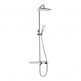 Душевая стойка GFMARK 3073 хром, белый