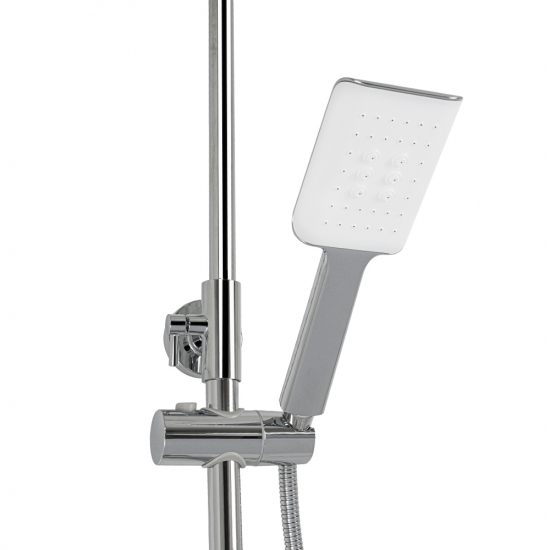 Душевая стойка GFMARK 3073 хром, белый