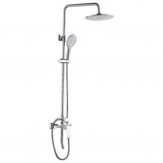 Душевая стойка GFMARK 3089 хром, белый