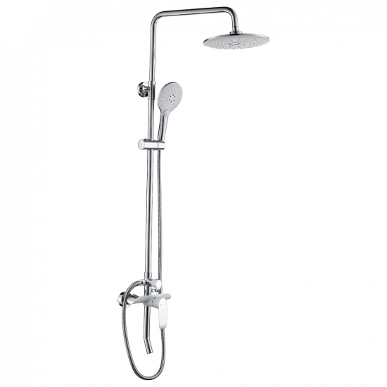 Душевая стойка GFMARK 3089 хром, белый