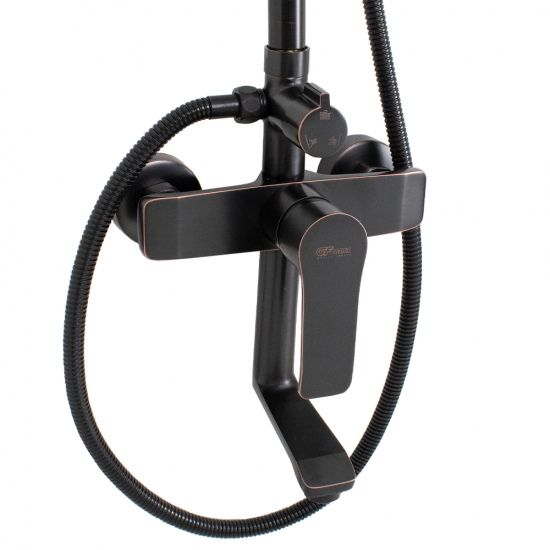 Душевая стойка GFMARK 5775 состаренная медь