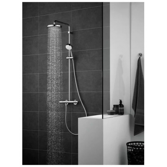 Душевая стойка GROHE Tempesta Cosmopolitan 210 27922001 с термостатом