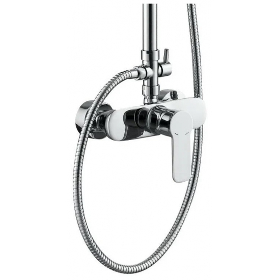 Душевая стойка HAIBA HB2411 нержавеющая сталь