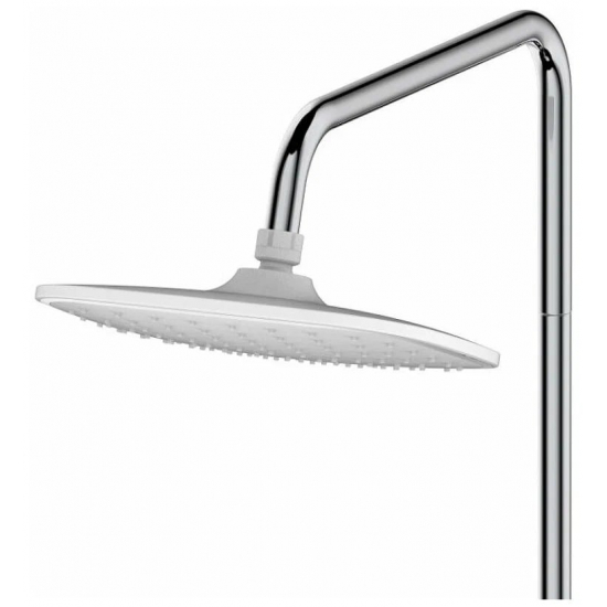 Душевая стойка HAIBA HB24805-8 хром, белый