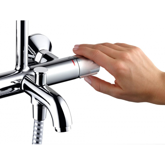 Душевая стойка HANSGROHE Vernis Shape 26284000 хром