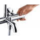 Душевая стойка HANSGROHE Vernis Shape 26284000 хром